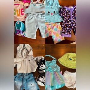 Adorable Build A Bear Clothing Lot - 6 + outfits + shoes + more